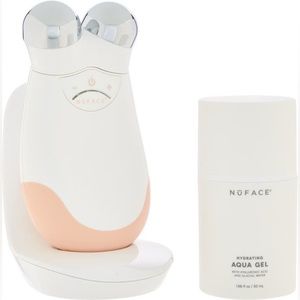 NuFace Refreshed Trinity+ Smart Advanced Facial Toning Device Set